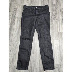 (3/$35) H&M Denim Skinny Jeans Womens 10 Black High Waist Ankle Stretch Pants